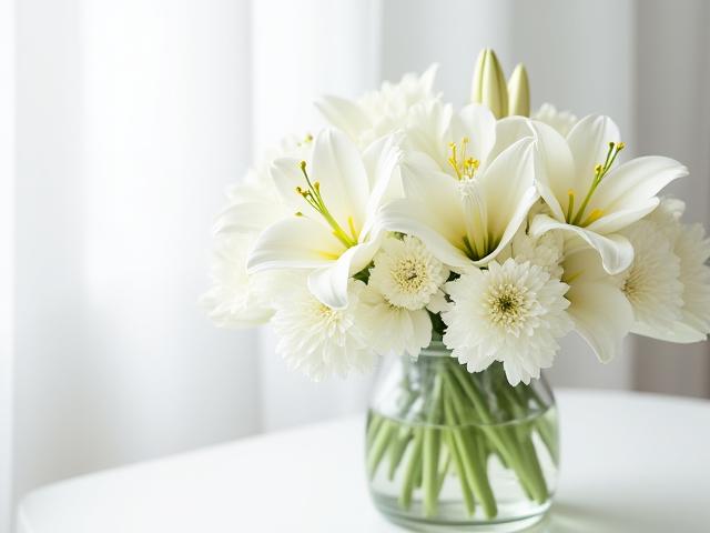 Bouquet Symphonie Blanche