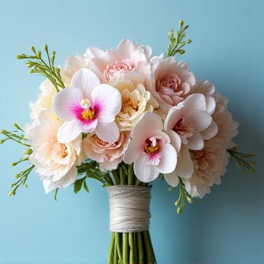 Bouquet de la mariée haute couture